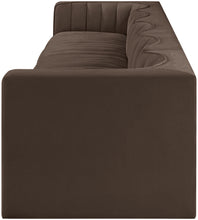Load image into Gallery viewer, Rummi - Velvet Performance Fabric Upholstered 5 Piece Modular Sofa
