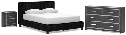 Zuraleus - Upholstered Bedroom Set
