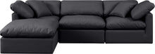 Load image into Gallery viewer, Indulge - Faux Leather 4 Piece Modular Sectional With Chaise

