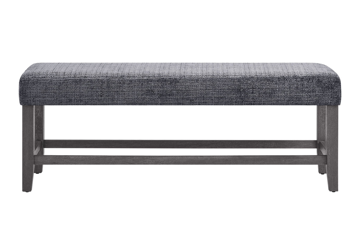 D8030DT - Dining Table Bench - Black / Brown