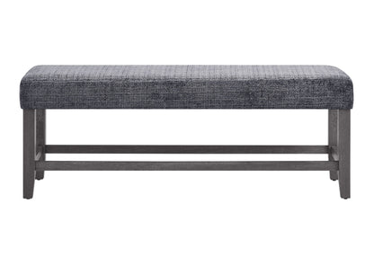 D8030DT - Dining Table Bench - Black / Brown