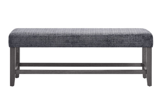 D8030DT - Dining Table Bench - Black / Brown