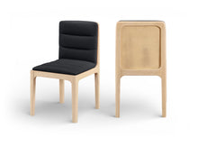 Load image into Gallery viewer, Ellis - Vegan Leather Upholstered Dining Chair (Set of 2) - Natural Base

