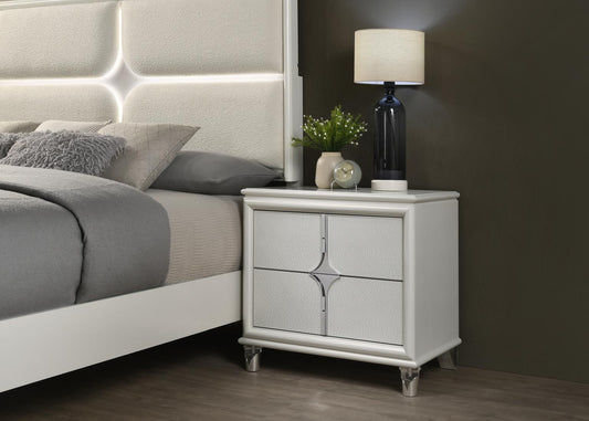 B025 - Nightstand - White