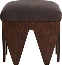 Load image into Gallery viewer, Altair - Fabric Bench - Dark Brown Base
