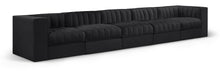 Load image into Gallery viewer, Rummi - Velvet Performance Fabric Upholstered 5 Piece Modular Sofa
