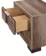 Load image into Gallery viewer, Crown Mark Furniture Rangley 2 Drawer Nightstand in Brown
