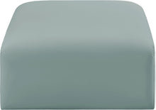 Load image into Gallery viewer, Arc - Faux Leather Ottoman

