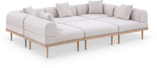 Load image into Gallery viewer, Laguna - 6 Piece 142" Outdoor Patio Modular Sectional
