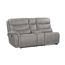 Load image into Gallery viewer, Kamari - LAF Console Loveseat With Dual Recliner - Gray
