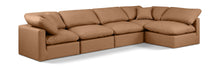Load image into Gallery viewer, Indulge - Faux Leather 5 Piece Modular Sectional
