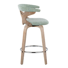 Load image into Gallery viewer, Gardenia - Mid Century Modern Fixed Height Counter Stool With Swivel (Set of 2)
