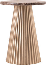 Load image into Gallery viewer, Cindra - Genuine Marble Top And Iron Base Table
