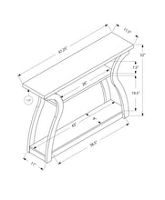 Load image into Gallery viewer, Accent Console Table For Entryway, Unique Curved Design
