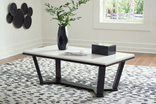 Load image into Gallery viewer, Fostead - Rectangular Cocktail Table - White / Espresso
