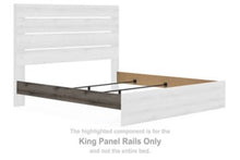 Load image into Gallery viewer, Graystorm - King Panel Rails - Brown Gray
