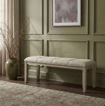 Load image into Gallery viewer, Ananda - Fabric Upholstered Bench
