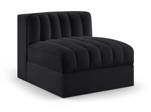 Load image into Gallery viewer, Rummi - Velvet Performance Fabric Upholstered Modular Armless Chair

