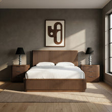 Load image into Gallery viewer, Astrid - Solid Wood And Oak Veneer Bed (3 Boxes)
