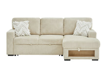 Load image into Gallery viewer, U0222 - Sofa Bed Arms With 2 Bookshelves And Bluetooth Speaker - Cream
