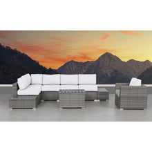 Load image into Gallery viewer, Stylish Entertainment Sectional Set, Outdoor Living
