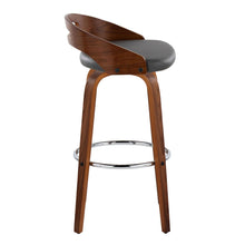 Load image into Gallery viewer, Cassis - Contemporary Fixed Height Barstool With Swivel With Round Footrest (Set of 2)
