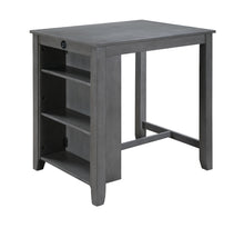 Load image into Gallery viewer, Graham - 3 Piece Small Space Counter Height Dining Table With Shelves And 2 Chairs (Set of 3)
