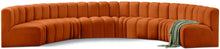 Load image into Gallery viewer, Arc - Velvet 8 Piece U-Shaped Modular Sofa
