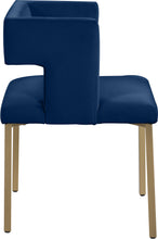 Load image into Gallery viewer, Caleb - Dining Chair with Gold Legs (Set of 2)
