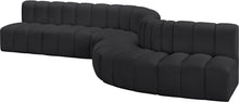 Load image into Gallery viewer, Arc - Faux Leather 7 Piece Modular Sofa
