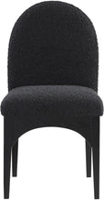 Load image into Gallery viewer, Waldorf - Boucle Dining Side Chair With Black Legs
