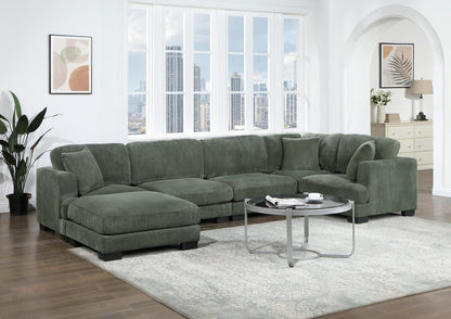 U256 - Armless Chair - Green