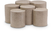 Load image into Gallery viewer, Dimple - 20" 6 Piece Modular Coffee Table - Terazzo Finish
