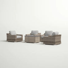 Load image into Gallery viewer, Stylish Sofa Seating Group With Cushions Perfect For Outdoor Gatherings
