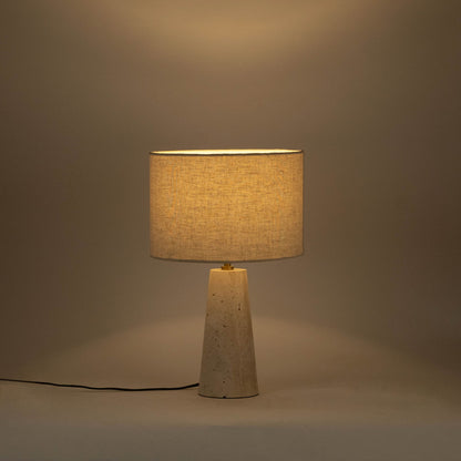Dolomia - Base And Linen Textured Fabric Shade Table Lamp