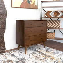 Load image into Gallery viewer, Caroline - Dresser 3 Drawer - Brown / Wood
