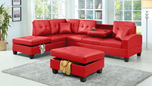 Load image into Gallery viewer, U347 - Ottoman - Red
