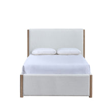 Load image into Gallery viewer, Anika - 6/6-5/0 King/Queen Upholstered Side Rails - White / Natural
