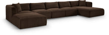Load image into Gallery viewer, Shaggy - 6 Piece Modular Sectional With Chaise And Ottoman
