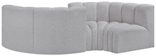 Load image into Gallery viewer, Arc - Boucle Fabric 4 Piece Curved Modular Sofa

