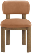 Load image into Gallery viewer, Paloma - Vegan Leather Upholstered Dining Chair (Set of 2) - Brown Frame
