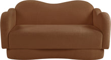 Load image into Gallery viewer, Bloom - Teddy Fabric Loveseat - Saddle
