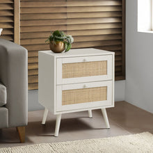 Load image into Gallery viewer, Accent Table &amp; Storage Drawers - White
