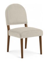 Load image into Gallery viewer, Varinelle - Velvet Dining Chair (Set of 2) - Walnut Frame
