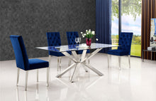 Load image into Gallery viewer, Juno - Glass Dining Table - Pearl Silver
