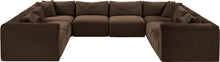 Load image into Gallery viewer, Shaggy - 8 Piece Modular U-Shaped Sectional
