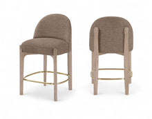 Load image into Gallery viewer, Torino - Counter Stool With Brushed Natural Base
