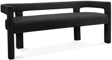 Load image into Gallery viewer, Athena - Boucle Fabric Bench
