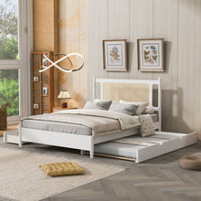 Load image into Gallery viewer, Platform Bed With 2 Big Drawers &amp; Trundle

