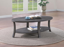 Load image into Gallery viewer, T177 - Coffee Table &amp; 2 Round End Tables - Dark Brown
